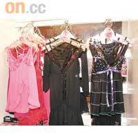 情趣內衣、制服款式非常多，而且相當有質素。