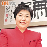 麥玲玲認為性格「一凹一凸」才能互補不足。	資料圖片