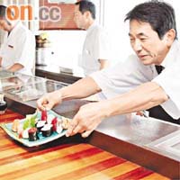 壽司是日本傳統美食。資料圖片