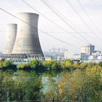 三哩島核電廠被探測到出現輻射洩漏。	資料圖片