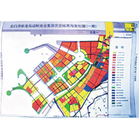 山東龍口灣填海規劃圖