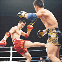 第二場（65公斤）泰方勝