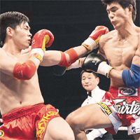 第三場（70公斤）中方勝