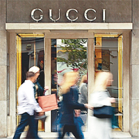 Gucci位於英國倫敦的分店。(Getty Images圖片）