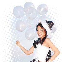 新加坡推出氣球前衞婚紗