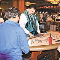 「陳記組織」曾在聖迭戈的賭場犯案，圖為當地的一間賭場。 