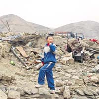 青海玉樹地震，仍在全國民眾心中留下陰影。(資料圖片）
