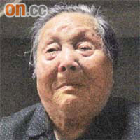 楊婆婆每講起失散兒子，都忍不住落淚。
