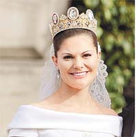 瑞典女王儲維多利亞（Princess Victoria）（32歲）