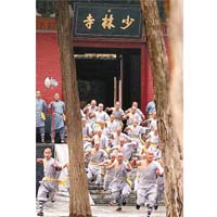 少林寺終於成功列入世遺名單。(新華社圖片）