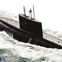 報告指中國或增加部署五艘核動力潛艇。	資料圖片