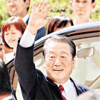 日本民主黨前幹事長小澤一郎