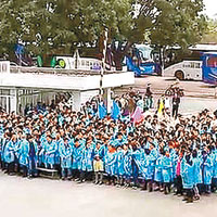 龍崗台資廠六千人罷工
