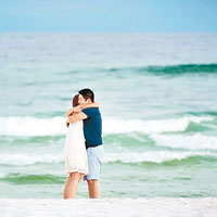 轉發沙灘求婚照尋回情侶