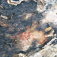 印度古壁畫現外星人圖像