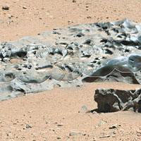 火星首度發現隕石