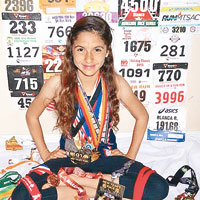 12歲女童跑7大洲馬拉松籌款