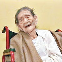 墨國127歲女人瑞長壽秘訣吃朱古力