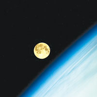 NASA月球照賀佳節