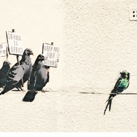 Banksy新作涉種族歧視