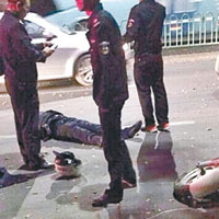 圖擄女生 三犯駕車撞警
