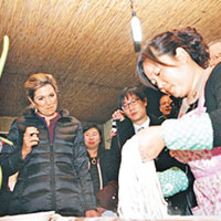 荷蘭王后參觀京農家菜館