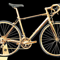 24K黃金單車不易騎