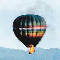 新西蘭墜熱氣球照片曝光