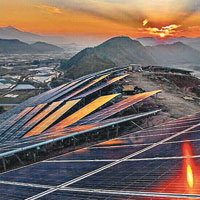 閩最大太陽能發電站啟用