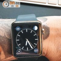 手腕紋身干擾Apple Watch訊號
