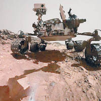 火星探測車自拍