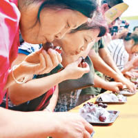 陝西300人吃葡萄比賽