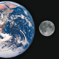 月球縮細起皺紋  禍首地球引力