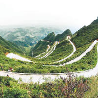 中國版秋名山  45個急彎