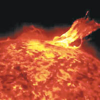 太陽核聚變壯麗影像