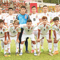 緬甸足球隊 齊撐昂山