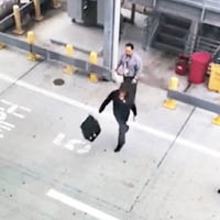 美國：航空公司職員拋玩乘客行李