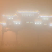 霧霾橙色預警  西安120航班延誤