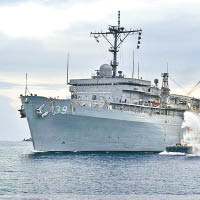 美潛艇支援艦轉駐關島  劍指中國