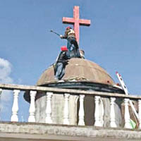 溫州1800教堂遭拆十字架