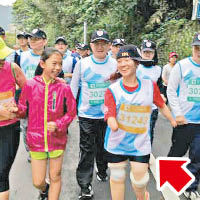 台無肢女挑戰馬拉松