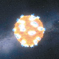 超新星爆炸衝擊 NASA首度捕捉