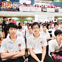  正生學生對梅窩居民的強烈反對感到無奈。（資料圖片）