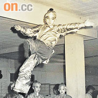  誰也想不到，如今頂着大肚腩的元泰，當日身手被譽為冠絕同儕。