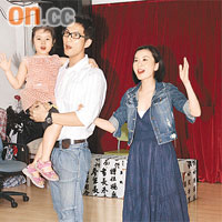  黃宇詩與陳啟泰都是《仙樂飄飄處處聞》的Fans，今次能夠參與演出，興奮不已。
