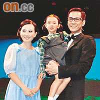  陳啟泰、黃宇詩將與一班小朋友合演舞台劇。