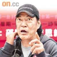  成奎安一直樂觀抗癌，態度積極。	資料圖片