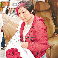  陳淑芬對記者提問一概不答。