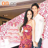 模界模範夫婦Anthony與Jocelyn，恩愛得羨煞旁人。