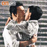 佘詩曼與徐榮拍攝激咀場面時，因忍不住笑要NG。